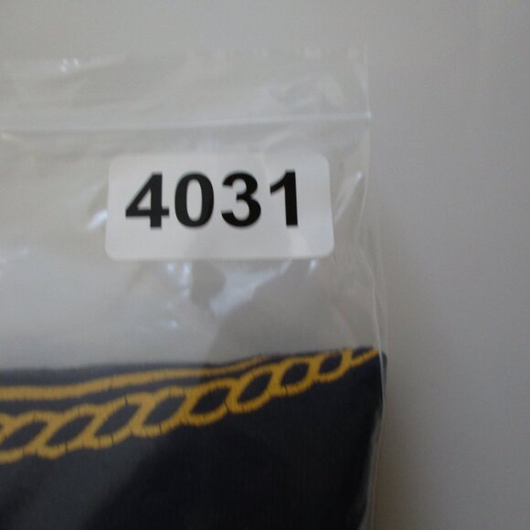 United States Navy Sweater Mens Small Blue Yellow Sweatshirt Made in USA - Picture 13 of 13